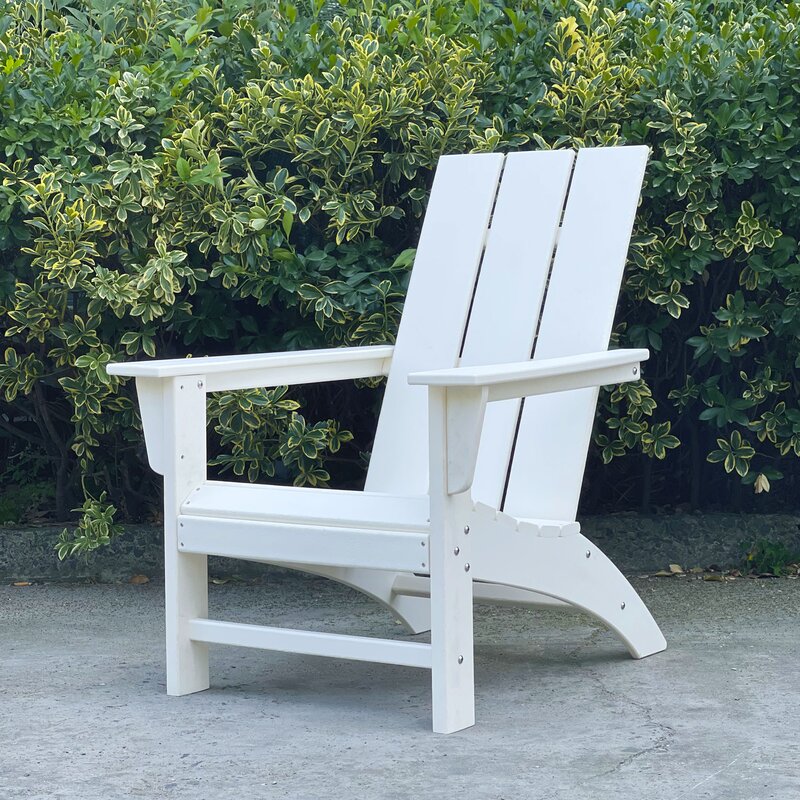 Rosecliff Heights Barbour Greenture Plastic Resin Adirondack Chair   Resin Adirondack Chair 